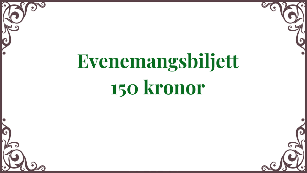 Evenemangsbiljett Farliga förbindelser